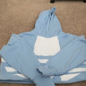 Adidas cropped hoodie size xs